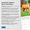 Magnificent Horses | 2026 12 x 24 Inch (Hanging) Monthly Square Wall Calendar | Foil Stamped Cover